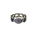 GUCCI Interlocking G Enamel Ring - Gucci
