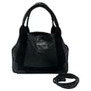 Balenciaga Navy Cabas Leather Mini Handbag/Shoulder Bag