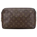 Louis Vuitton Brown Monogram Trousse Toilette 28