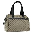 LOUIS VUITTON Monogram Mini Josephine PM Hand Bag Blue M92049 LV Auth 137405 - Louis Vuitton