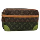 LOUIS VUITTON Monogram Compiegne 28 Clutch Bag M51845 LV Auth 136485 - Louis Vuitton