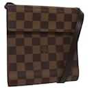 LOUIS VUITTON Estojo para CD Damier Ebene LV Auth 137117 - Louis Vuitton