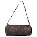LOUIS VUITTON Monogram Papillon Pouch LV Auth BA4621 - Louis Vuitton