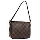 LOUIS VUITTON Damier Ebene Trousse Makeup Pouch N51982 LV Auth 136912 - Louis Vuitton