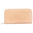 Louis Vuitton Brown Monogram Vernis Zippy Long Wallet