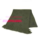 Louis Vuitton Echarpe Logo Mania Fringe Scarf