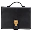 Gucci Cat Head Briefcase Clutch Bag