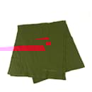 Louis Vuitton Red Cotton/Cashmere Stole