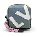 Louis Vuitton Taurillon Leather Color Blocks 2way Pouch M00739