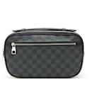 Bolsa de Ombro 2 em 1 Louis Vuitton Ambler Damier Graphite