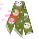 Écharpe en soie TEA TIME d'Hermès