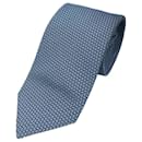 Hermes Navy Silk Cravat - Hermès
