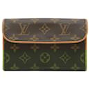 Pochette Florentine Monograma Marrom Louis Vuitton