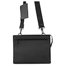 Louis Vuitton Voyage Aerogram Leather Shoulder Bag