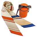 Écharpe en soie Twilly Ex-Libris d'Hermès