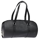 LOUIS VUITTON Epi Soufflot Hand Bag Black M52222 LV Auth 139330 - Louis Vuitton