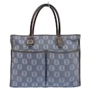 Loewe Anagram Canvas Leather Business Tote