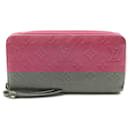 Louis Vuitton Zippy Wallet Monogram Empreinte Pink