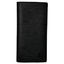 Louis Vuitton Epi Leather Portefeuille Brazza Men's Bifold Wallet