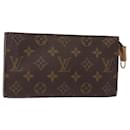 LOUIS VUITTON Monogram Bucket PM Accessory Pouch LV Auth 139424 - Louis Vuitton