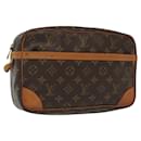 LOUIS VUITTON Monogram Compiegne 28 Clutch Bag M51845 LV Auth 137779 - Louis Vuitton