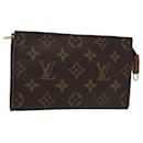 LOUIS VUITTON Monogram Bucket PM Accessory Pouch LV Auth th6252 - Louis Vuitton