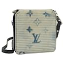 LOUIS VUITTON Monogram Watercolor Zippy Compact Wallet Blue M80461 Auth bs28348 - Louis Vuitton