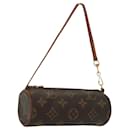 LOUIS VUITTON Monogram Papillon Pouch LV Auth 137690 - Louis Vuitton