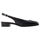 Coquelicot Flat Shoes - Carel - Leather - Black - Autre Marque