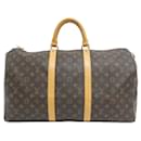 Louis Vuitton Keepall Monogram Boston Bag