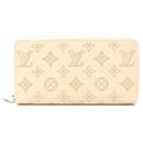 Louis Vuitton Mahina Zippy Wallet Beige