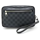 Louis Vuitton Damier Graphite Pochette Kasai Clutch