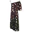 Emilia Wickstead Kyle Floral Dress in Black Polyester - Autre Marque