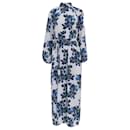 Emilia Wickstead Elanda Crepe Georgette Maxi Dress in Floral Print Polyester - Autre Marque