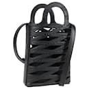 BALENCIAGA Hand Bag Leather 2way Black 660787 Auth 134863V - Balenciaga