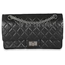 Chanel Black Aged Quilted Calfskin 2.55 Small Reissue 225 Flap Bag