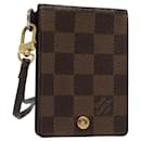 LOUIS VUITTON Damier Ebene Porte Cartes ID Bandouliere Case N60016 Auth 137306 - Louis Vuitton