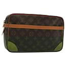 LOUIS VUITTON Monogram Compiegne 28 Clutch Bag M51845 LV Auth 137664 - Louis Vuitton