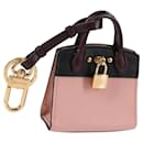 LOUIS VUITTON City Steamer Charm Leather Pink MP1787 LV Auth 136548M - Louis Vuitton