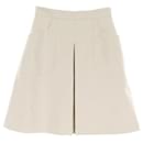 FOXEY NEW YORK Faille Cargo Pleated Skirt Polyester Skirt - Autre Marque