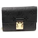 Carteira zíper bi-fold Louis Vuitton Monogram Empreinte Metis M80880