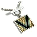 Louis Vuitton Men's Pendant Necklace V Plate