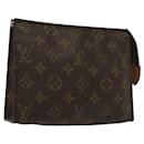 LOUIS VUITTON Monogram Poche Toilette 19 Pouch M47544 LV Auth 137378 - Louis Vuitton