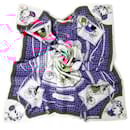 Hermès Les Voitures Nouvelles silk square