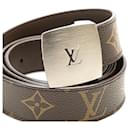 Louis Vuitton Sangle LV Cut Monogram Leather Belt