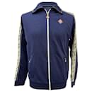 Casablanca Laurel Track Jacket in Navy Blue Cotton - Autre Marque