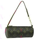 LOUIS VUITTON Monogram Papillon Pouch LV Auth BA4920 - Louis Vuitton