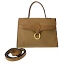 Dior Vintage Trotter Coated Canvas Leather 2WAY Bag