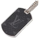 Louis Vuitton Collier Plaque Monogram Necklace