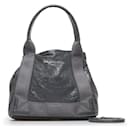 Balenciaga Leather Navy Cabas XS 2way Bag 390346